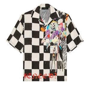 Men's Amiri Skull Silk shirt